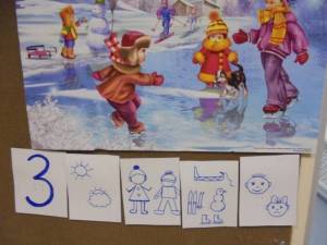 Раскраска на тему зимние забавы в подготовительной группе #33 #412816