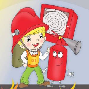 Раскраска на тему пожарная безопасность в садик для детей #37 #413374