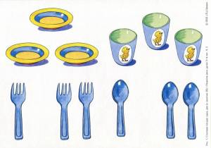 Раскраска на тему посуда для детей 3 4 лет #2 #413417