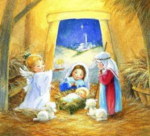 Раскраска на тему рождество христово #7 #413577
