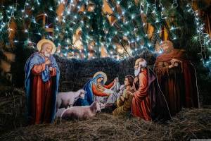 Раскраска на тему рождество христово #18 #413588