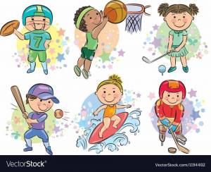 Раскраска на тему спорт для детей #5 #413717