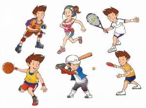 Раскраска на тему спорт для детей #7 #413719