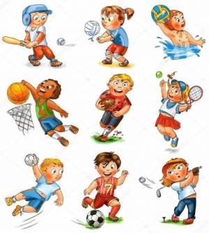 Раскраска на тему спорт для детей #28 #413740
