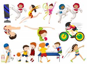 Раскраска на тему спорт для детей #35 #413747