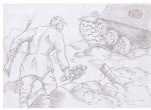 Раскраска на тему сталинградская битва 1 класс #22 #413773