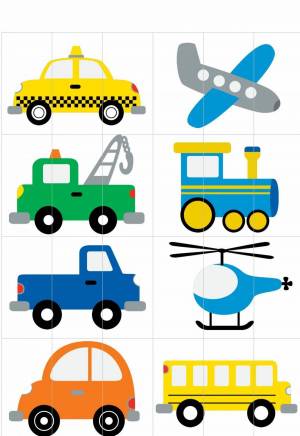 Раскраска на тему транспорт для детей 4 5 лет #1 #413830