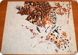 Раскраска наклейками по номерам #18 #415157