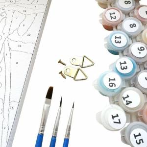 Раскраска наклейками по номерам #21 #415160