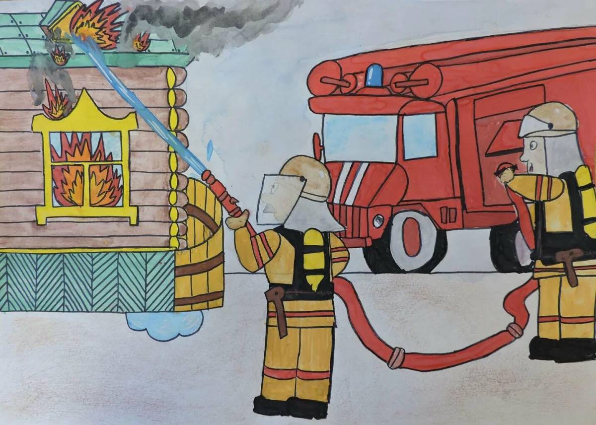 На тему пожарная безопасность #14