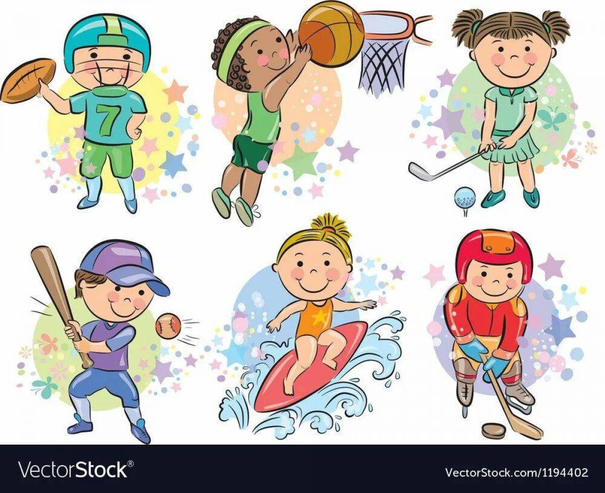 На тему спорт для детей #5