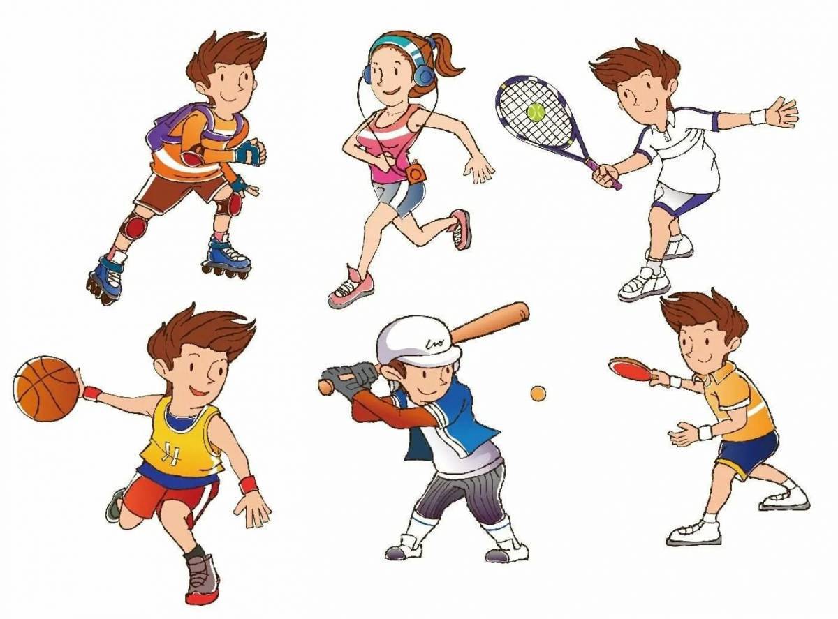 На тему спорт для детей #7