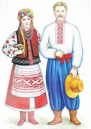Раскраска народные костюмы россии народов #33 #416045