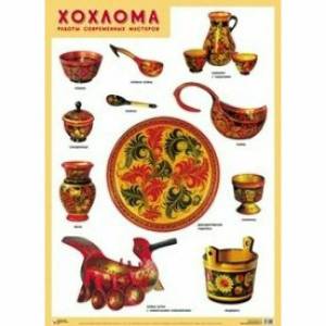 Раскраска народные промыслы для детей #32 #416082