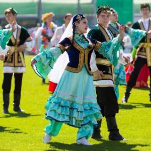 Раскраска народный костюм татарский #23 #416263