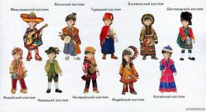 Раскраска народы россии для детей с названиями #27 #416380