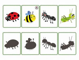 Раскраска насекомые для детей 3 4 лет #11 #416844