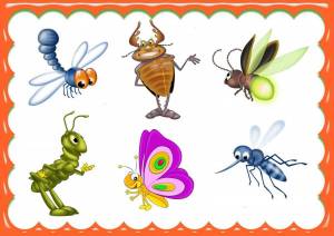 Раскраска насекомые для детей 4 5 лет #27 #416899