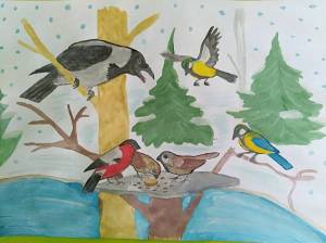 Раскраска наши друзья птицы #26 #417858