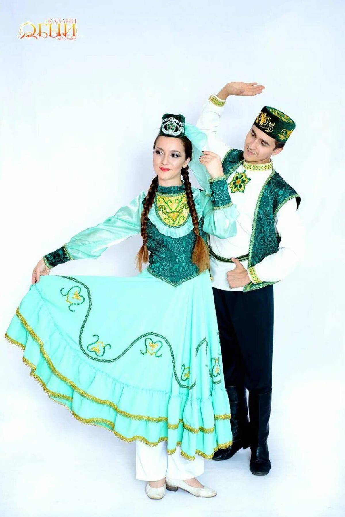 Народный костюм татарский #11