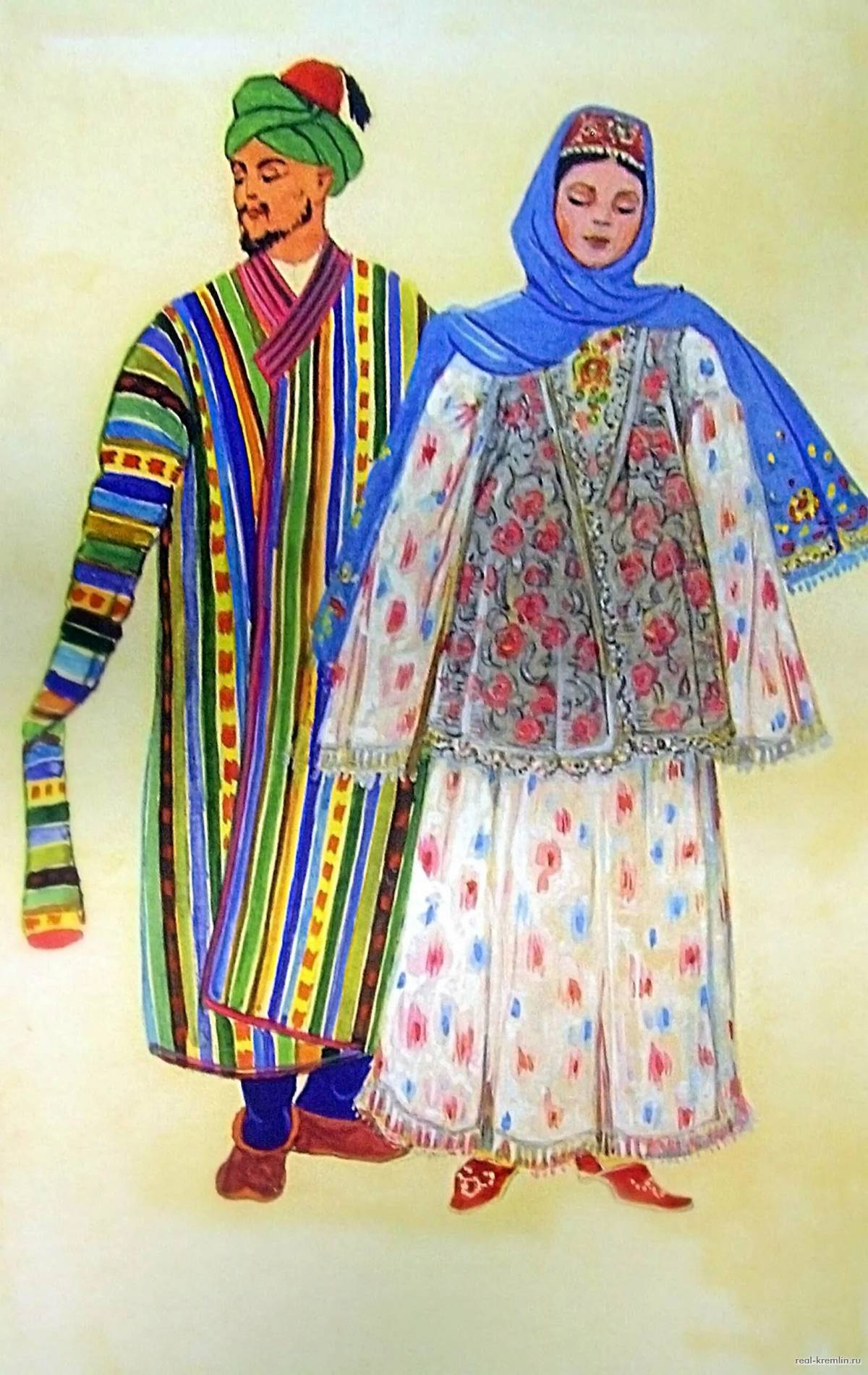 Народный костюм татарский #12