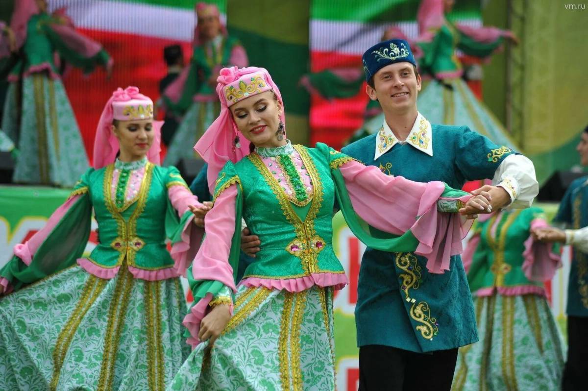 Народный костюм татарский #17