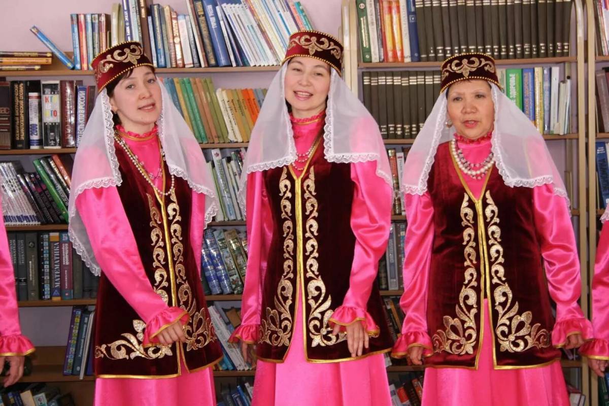 Народный костюм татарский #18