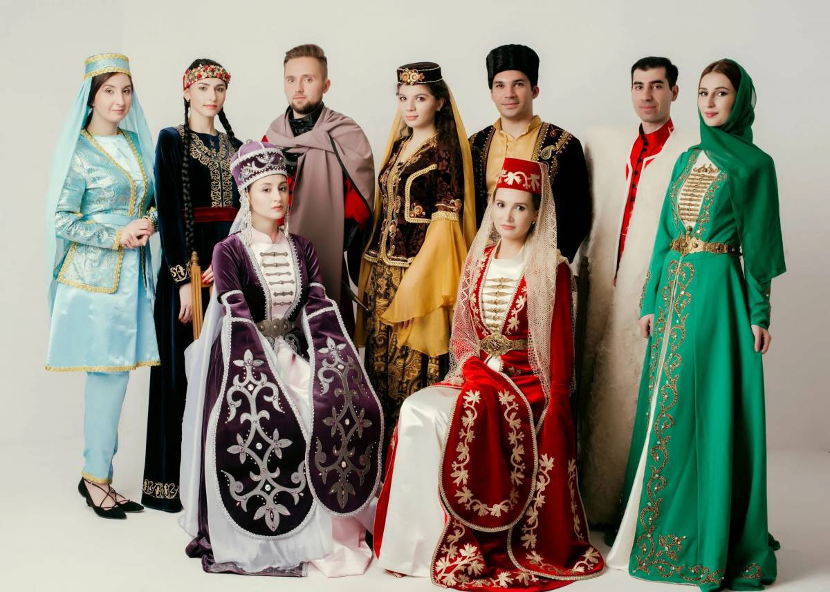 Народный костюм татарский #25