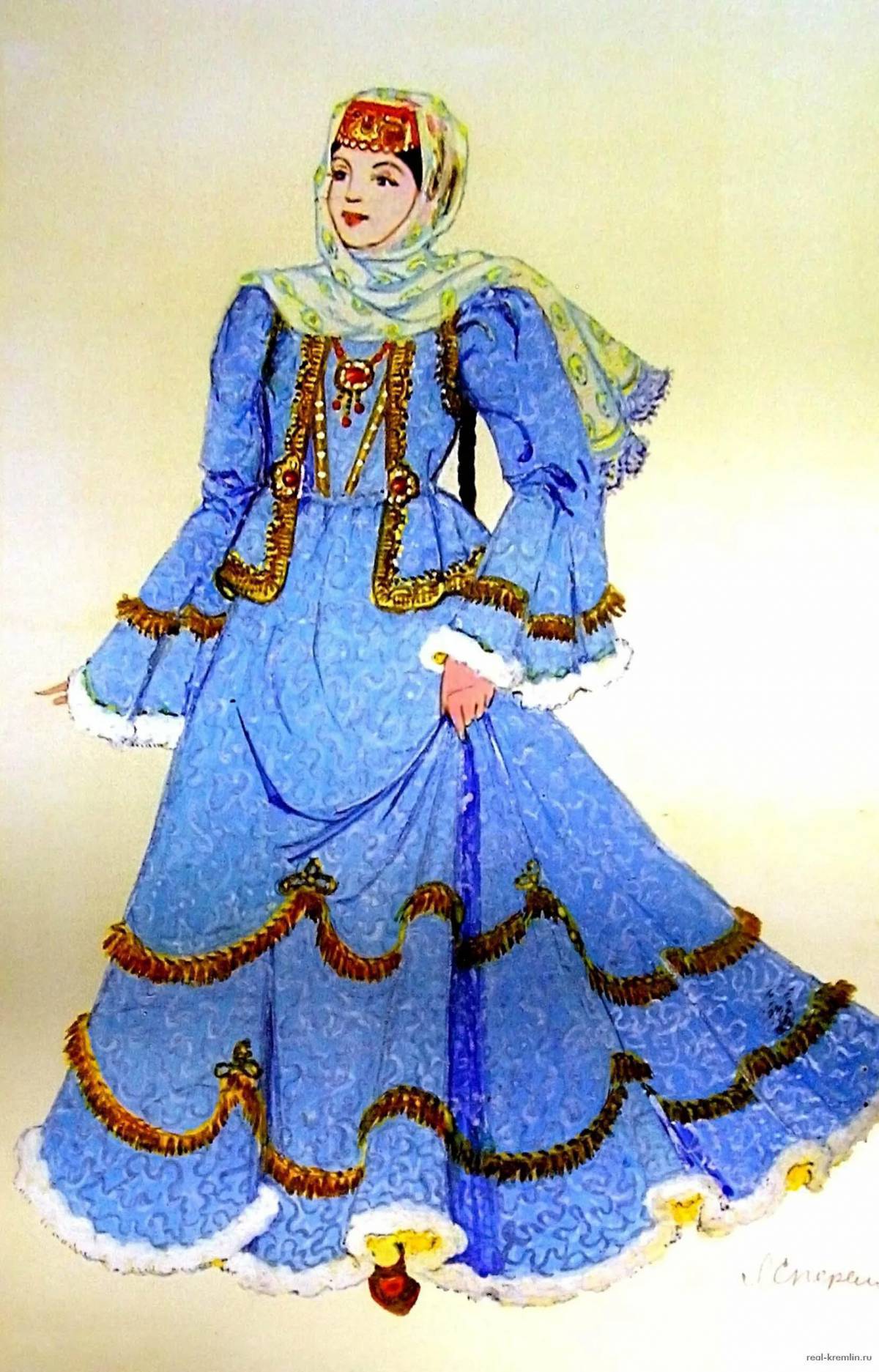 Народный костюм татарский #27