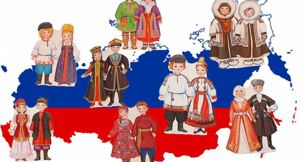 Народы россии для детей с названиями #7