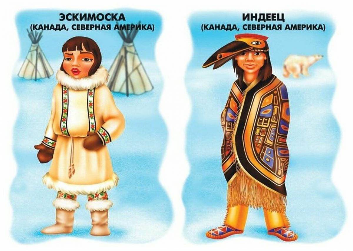 Народы россии для детей с названиями #9