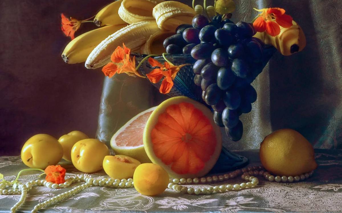 Натюрморт с фруктами #37