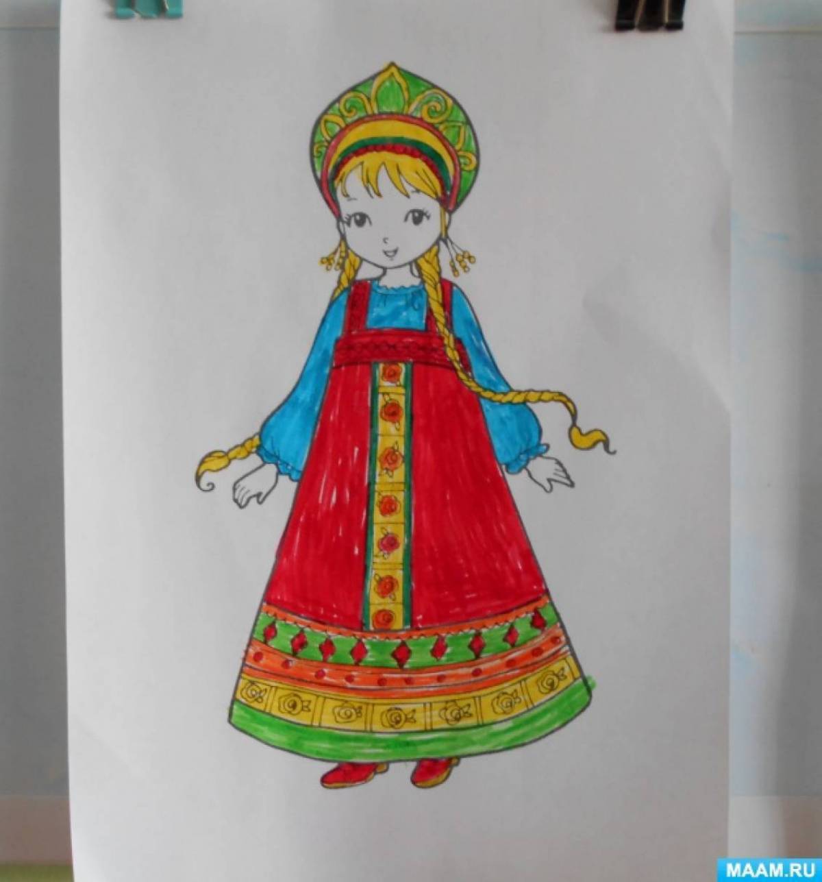 Национальный костюм русский для детей #20