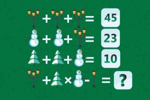 Раскраска новогодние математические #13 #420126