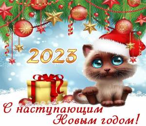 Раскраска новый год 2023 новогодние #7 #422014