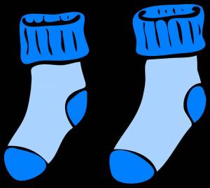 Раскраска носки для детей #2 #423174