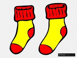 Раскраска носки для детей #4 #423176