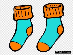 Раскраска носки для детей #12 #423184