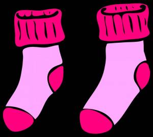 Раскраска носки для детей #23 #423195