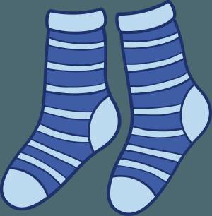 Раскраска носки для детей #32 #423204