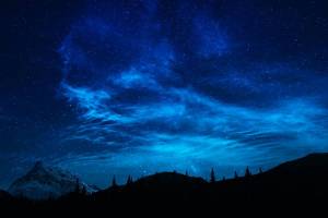 Раскраска ночное небо #2 #423367