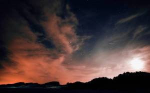 Раскраска ночное небо #7 #423372