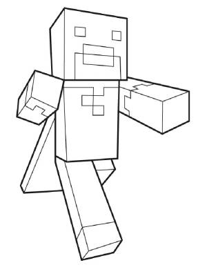 Раскраска нубик для детей #12 #423677