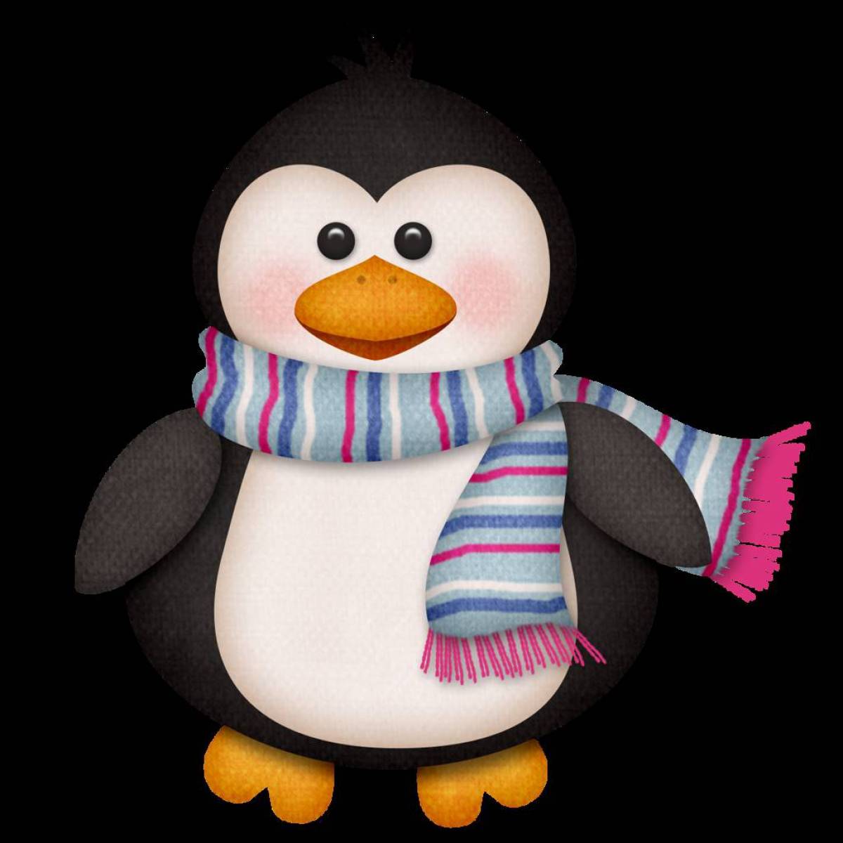 Новогодний пингвин #26