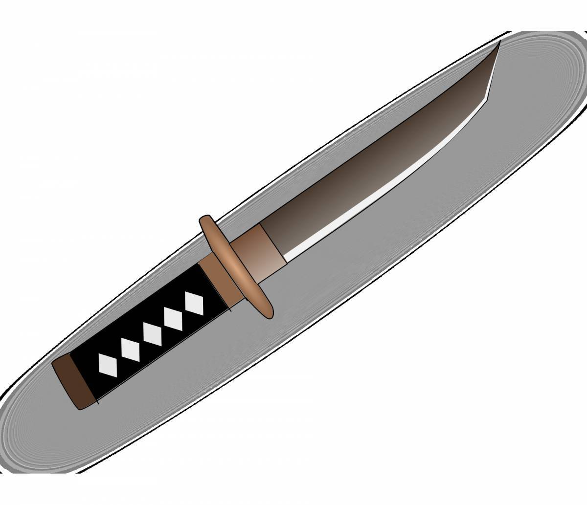 Нож танто из стандофф 2 #8