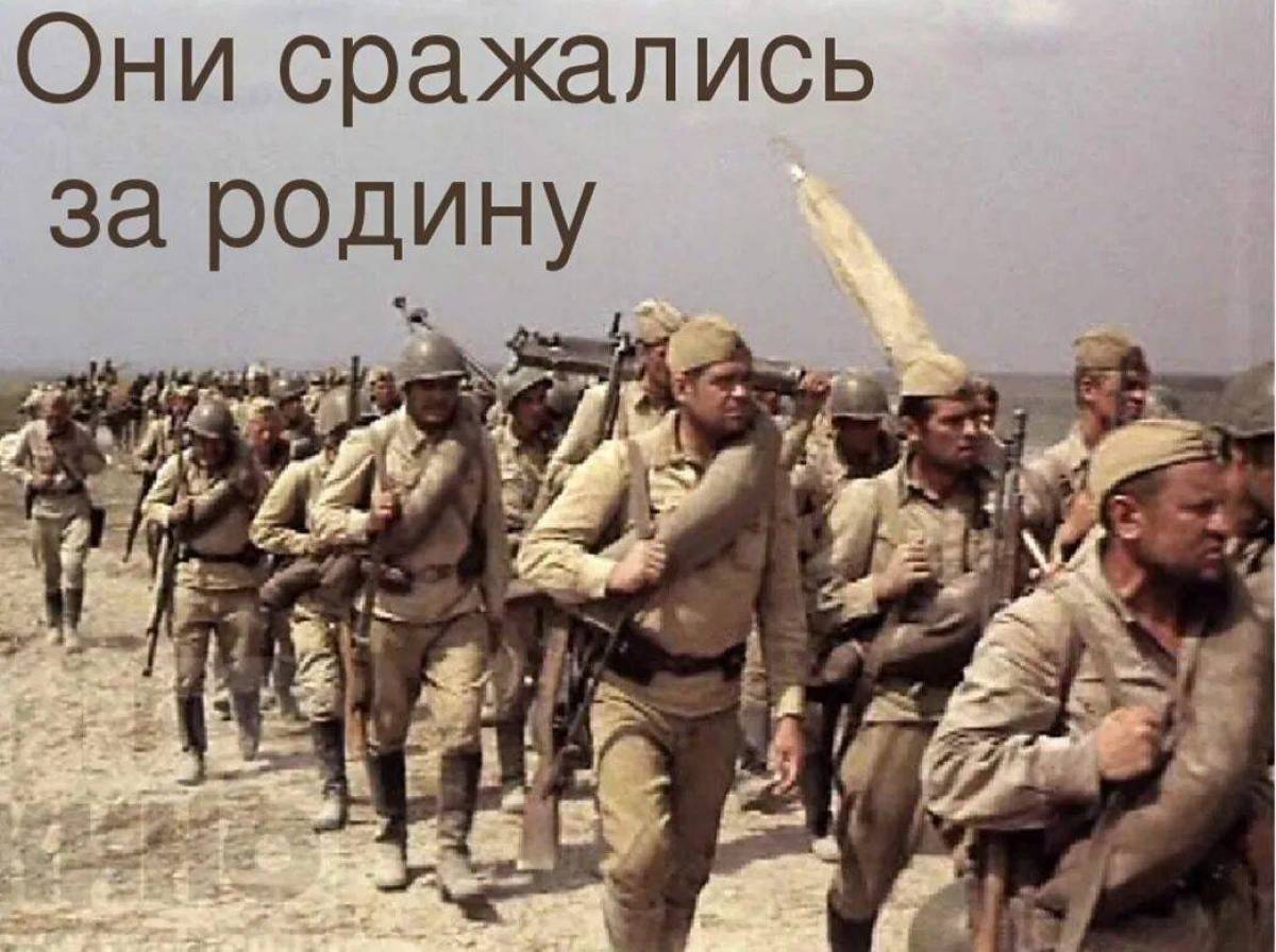 Они сражались за родину фото картинки