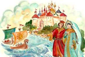 Раскраска о царе салтане сказка для детей #1 #424266