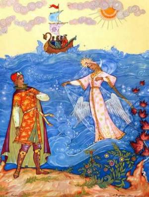 Раскраска о царе салтане сказка для детей #16 #424281