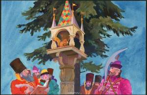 Раскраска о царе салтане сказка для детей #37 #424302