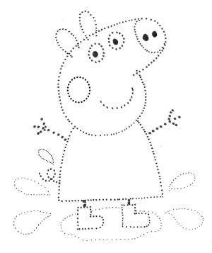 Раскраска обводилки для детей 5 6 лет #19 #424361